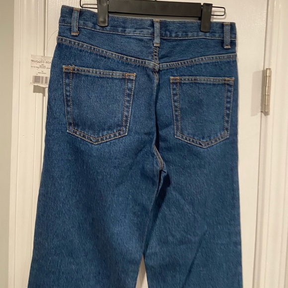 NWT Rugged Bear Girls Size 14 Cotton Denim Straight Leg Classic Jeans - Picture 10 of 10
